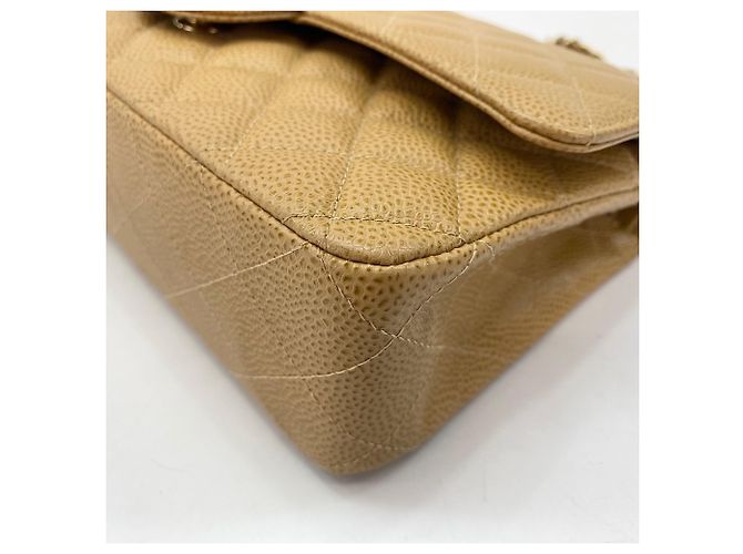 Borsa a tracolla Chanel Matelassé 25 Beige - vista 9