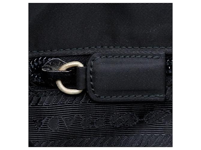 Prada Black Tessuto Tote Schwarz - Ansicht 11