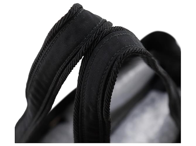 Prada Black Tessuto Tote Schwarz - Ansicht 17