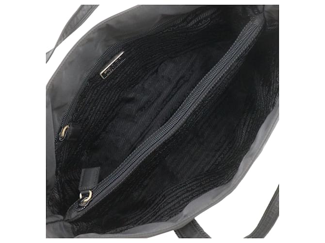 Prada Black Tessuto Tote Schwarz - Ansicht 4