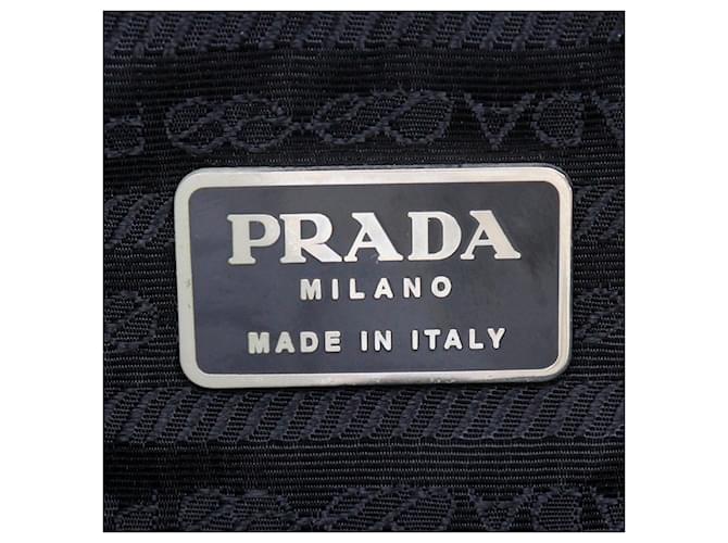Prada Black Tessuto Tote Schwarz - Ansicht 6