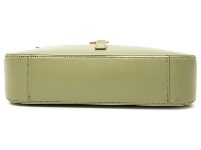 Saint Laurent Le 5 a 7 in pelle di vitello liscia verde Verde chiaro - vista 3