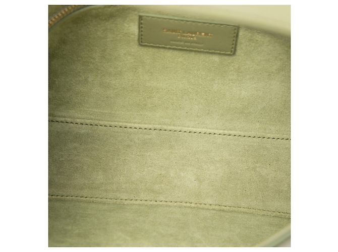 Saint Laurent Le 5 a 7 in pelle di vitello liscia verde Verde chiaro - vista 4