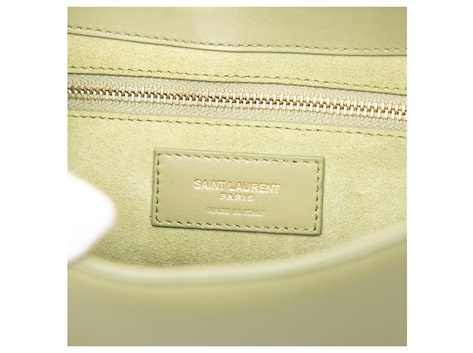 Saint Laurent Le 5 a 7 in pelle di vitello liscia verde Verde chiaro - vista 5