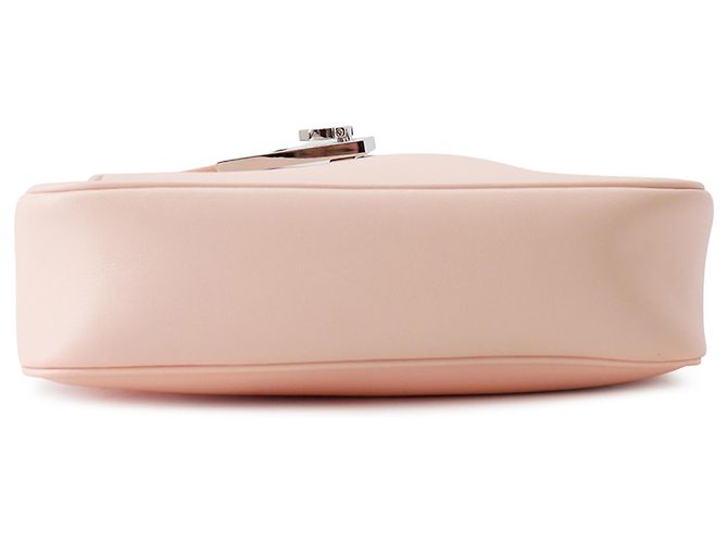 Salvatore Ferragamo Borsa a tracolla camera case Gancini Archive in piccola pelle rosa Ferragamo - vista 3