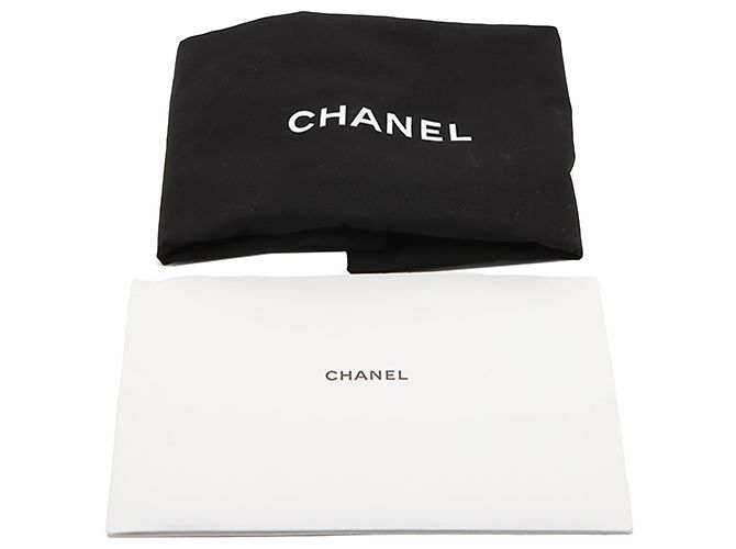 Chanel 22 Rucksack aus glänzendem gestepptem Kalbsleder Schwarz Small - Ansicht 10