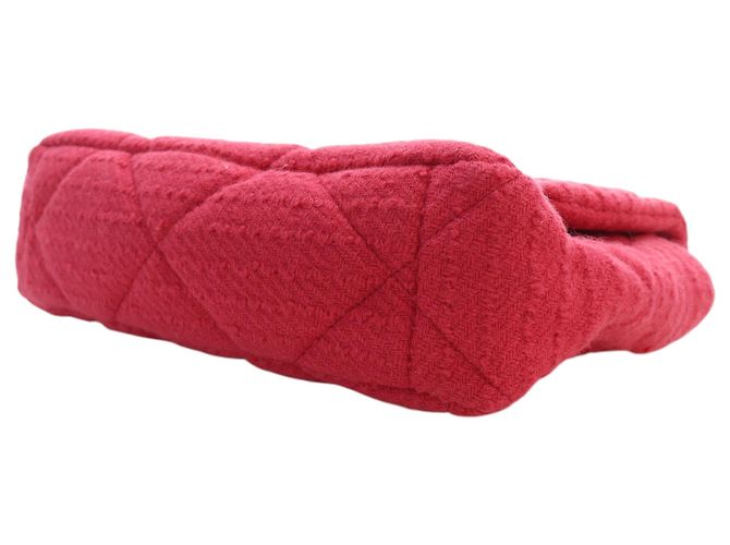 Chanel Pink Large Tweed 19 Flap Rosa - vista 12