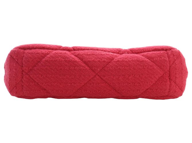 Chanel Pink Large Tweed 19 Flap Rosa - vista 5