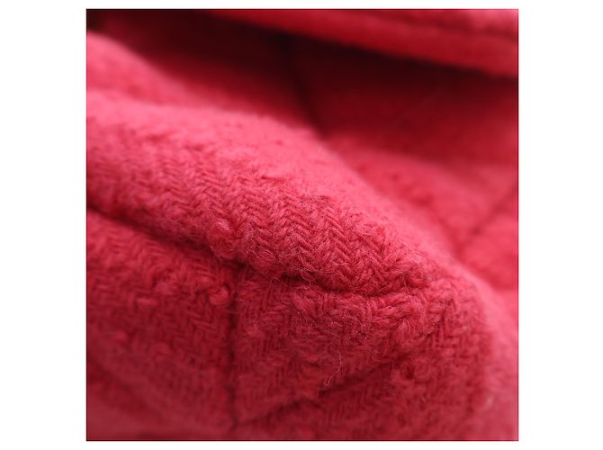 Chanel Pink Large Tweed 19 Flap Rosa - vista 8