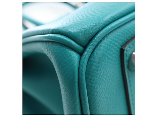 Hermès Blue Epsom Birkin Retourne 30 Blau Türkis - Ansicht 10
