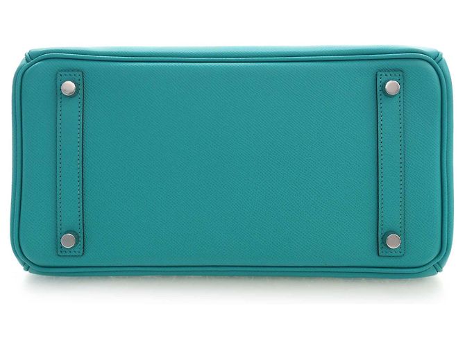 Hermès Blue Epsom Birkin Retourne 30 Blau Türkis - Ansicht 7