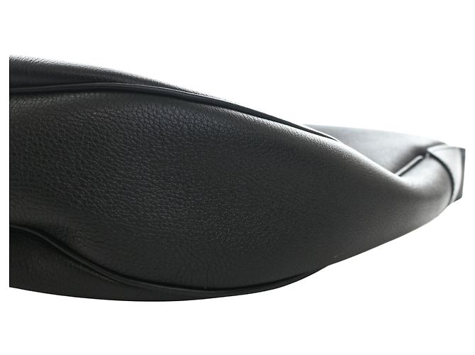Céline Borsa a tracolla Heloise in pelle di vitello a grana morbida nera Medium di Celine Nero - vista 10