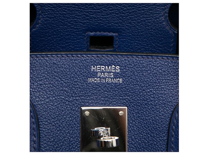 Hermès Blue Limited Edition Taurillon Novillo Sea Surf and Fun Birkin Retourne 35 Dark blue - view 5