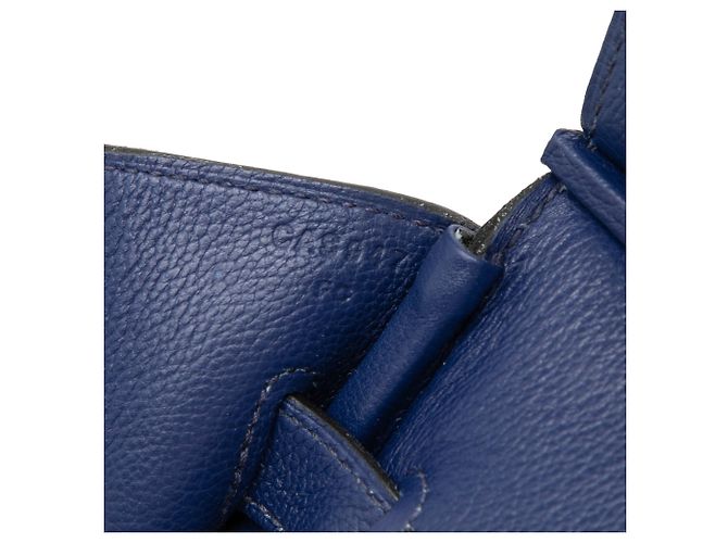 Hermès Blue Limited Edition Taurillon Novillo Sea Surf and Fun Birkin Retourne 35 Dark blue - view 6