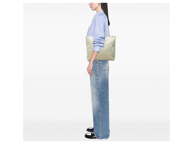 Tote Prada White Vitello Daino Bianco - vista 6