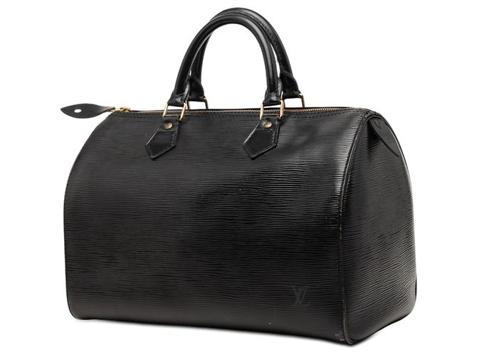 Louis Vuitton Black Epi Speedy 30 Nero - vista 2