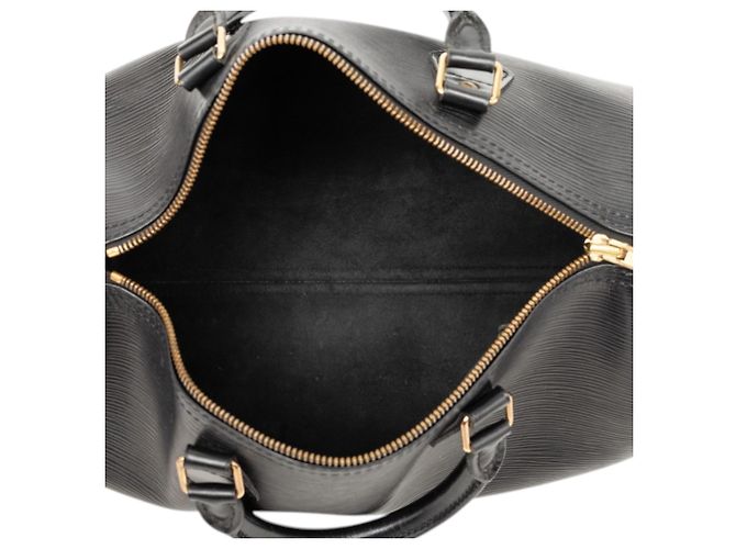 Louis Vuitton Black Epi Speedy 30 Nero - vista 4