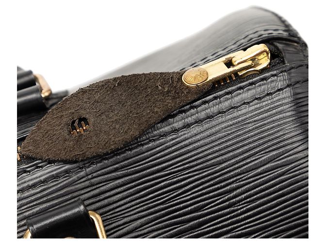 Louis Vuitton Black Epi Speedy 30 Nero - vista 7