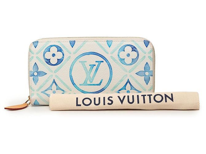 Cartera Zippy Blue Monogram By The Pool Louis Vuitton Azul - vista 7