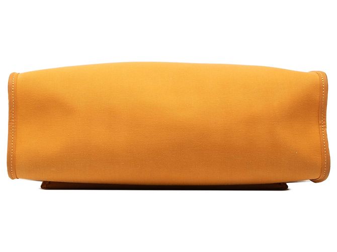 Hermès Orange Toile Herbag Zip 31 Arancione - vista 3