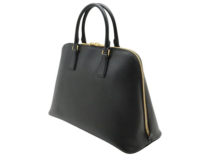Borsa Prada Black Large Saffiano Lux Promenade Nero - vista 2