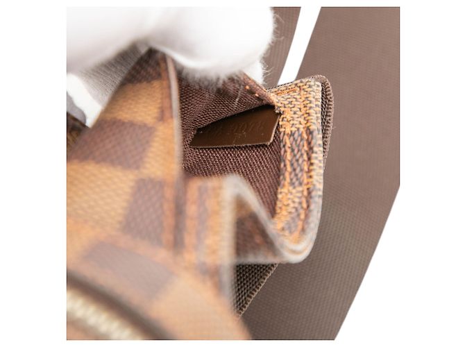 Louis Vuitton Marrone Damier Ebene Geronimos - vista 6