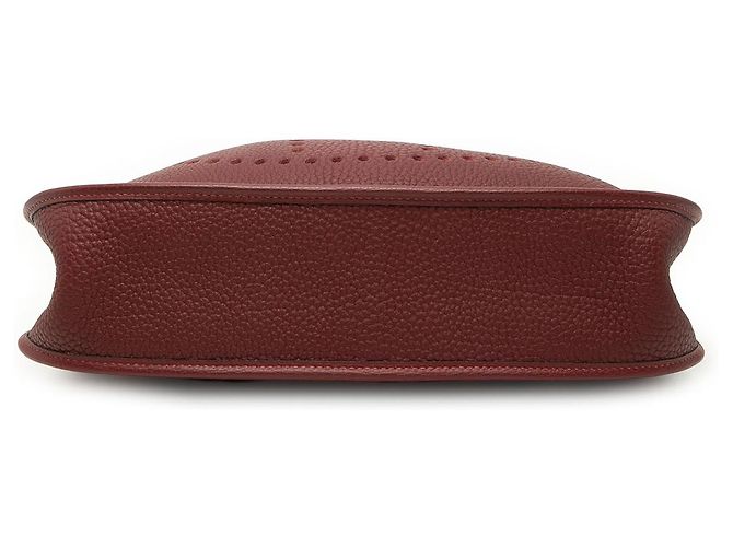 Hermès Red Togo Evelyne I 33 Roja Burdeos - vista 3