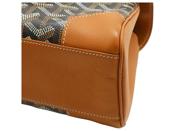 Goyard Marrone Mini Goyardine Saigon Souple - vista 7