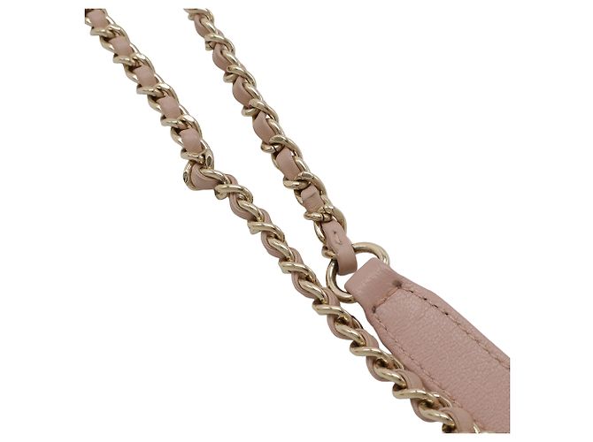 Chanel Pink Mini Quilted Sheepskin Beauty Lock Flap Rosa - vista 8