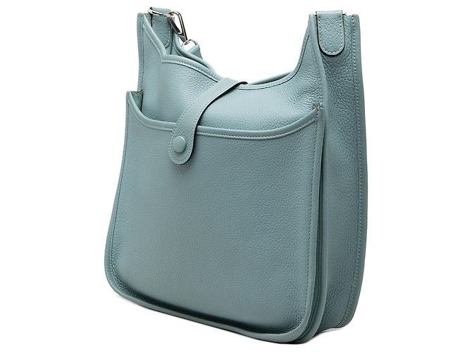 Hermès Blue Clemence Evelyne III 29 Blu chiaro - vista 2