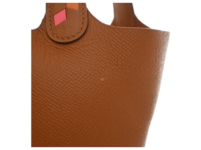 Hermès Brown Epsom Tressage Picotin Lock 18 - view 13