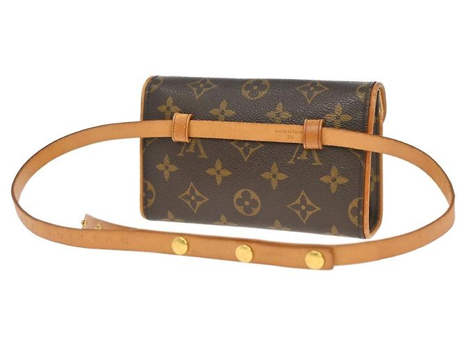Louis Vuitton Pochette Florentine Monogram Canvas Small Marrone - vista 2