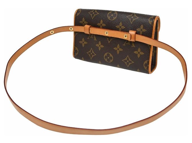 Louis Vuitton Pochette Florentine Monogram Canvas Small Braun - Ansicht 2