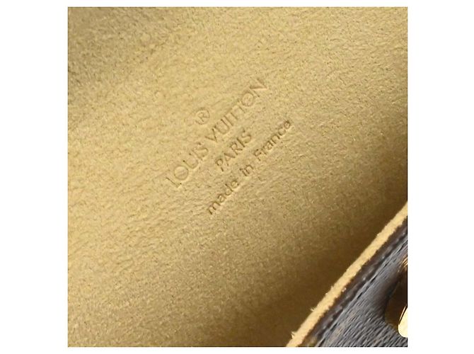 Louis Vuitton Pochette Florentine in Canvas Monogram Small Marrone - vista 4