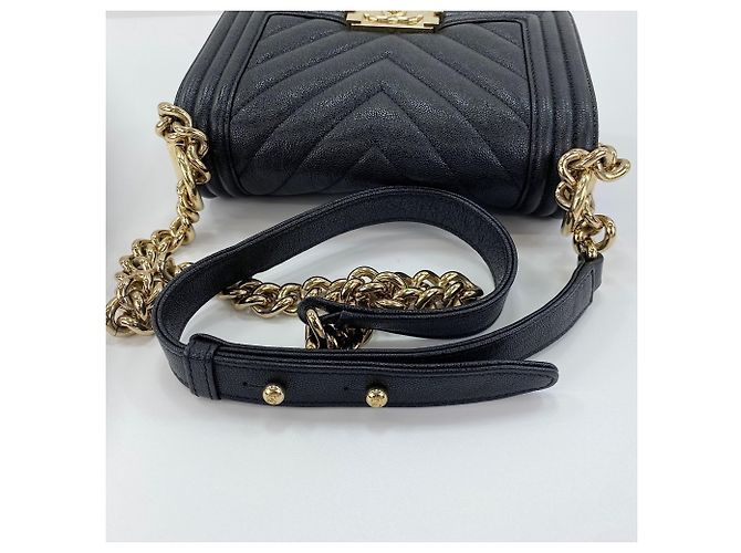 Borsa a Spalla Chanel Boy Small - Nero - vista 10