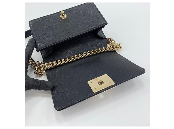 Borsa a Spalla Chanel Boy Small - Nero - vista 12