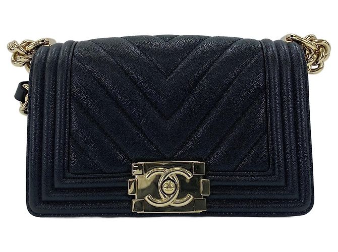 Borsa a Spalla Chanel Boy Small - Nero - vista 2