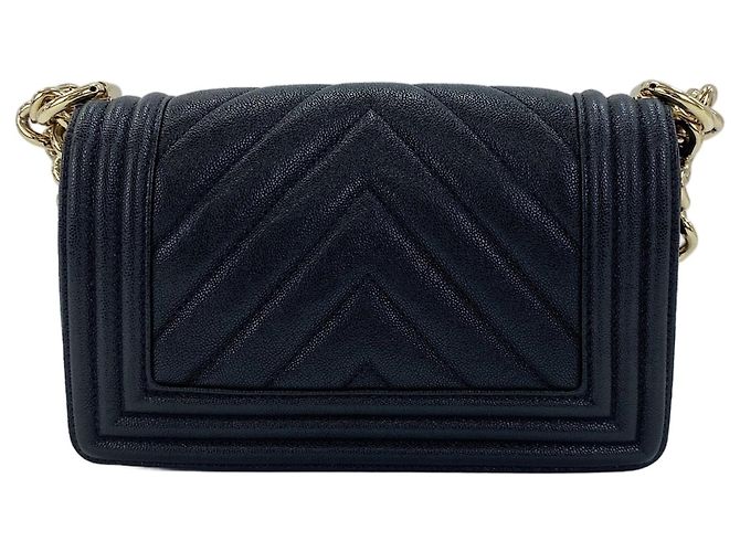 Borsa a Spalla Chanel Boy Small - Nero - vista 3