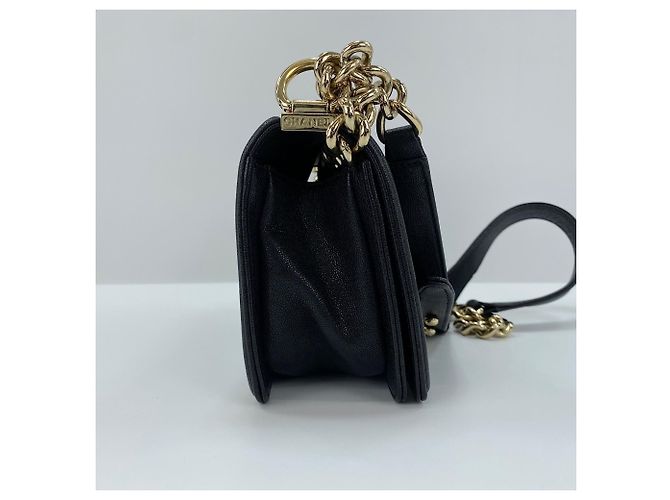 Borsa a Spalla Chanel Boy Small - Nero - vista 5