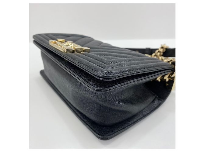 Borsa a Spalla Chanel Boy Small - Nero - vista 9