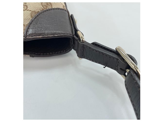 Borsa a Spalla Gucci Horsebit Marrone - vista 10