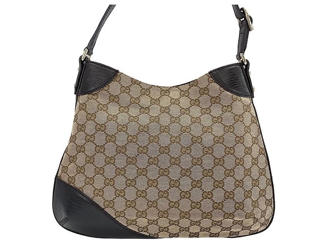 Borsa a Spalla Gucci Horsebit Marrone - vista 3