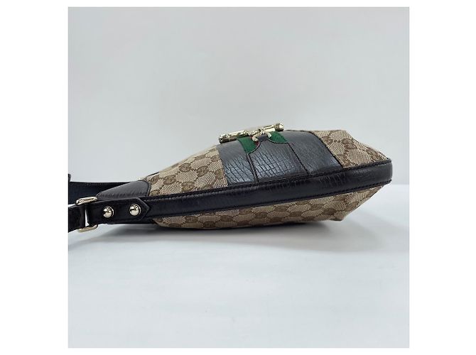Borsa a Spalla Gucci Horsebit Marrone - vista 5
