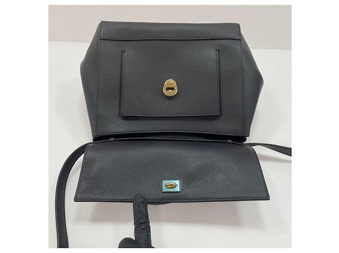 Salvatore Ferragamo Schwarze 2-Wege-Handtasche - Ansicht 10