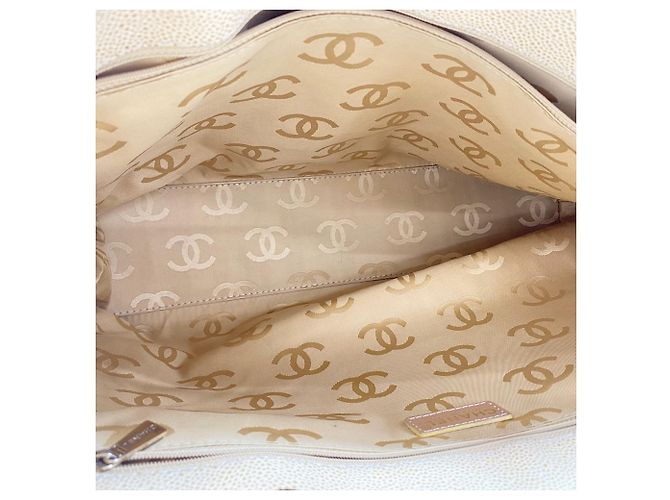 Borsa Tote Chanel beige - vista 11