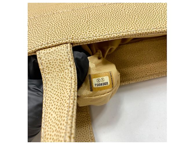 Borsa Tote Chanel beige - vista 12