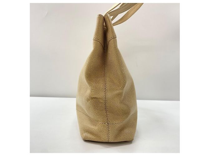 Borsa Tote Chanel beige - vista 6