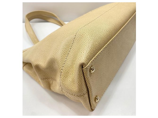 Borsa Tote Chanel beige - vista 8