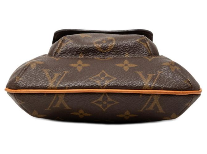 Pochette borsa Louis Vuitton Monogram Partition Marrone - vista 3