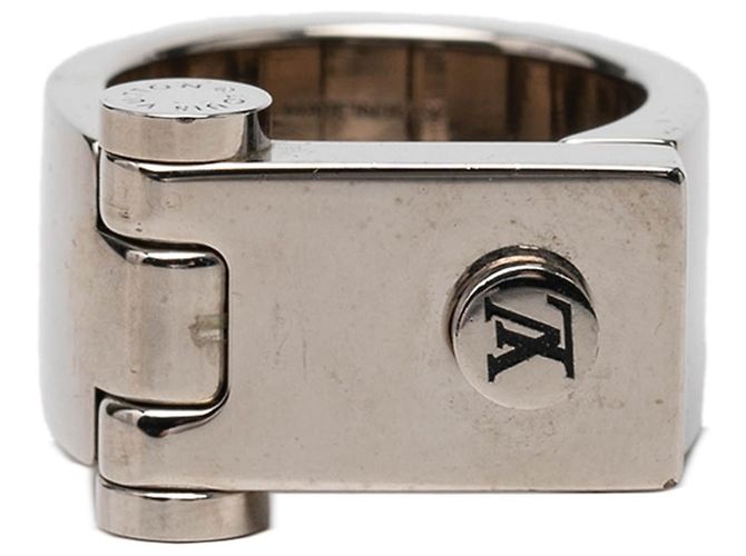 Anello con chiusura a cerniera con logo Monogram Louis Vuitton Argento - vista 2